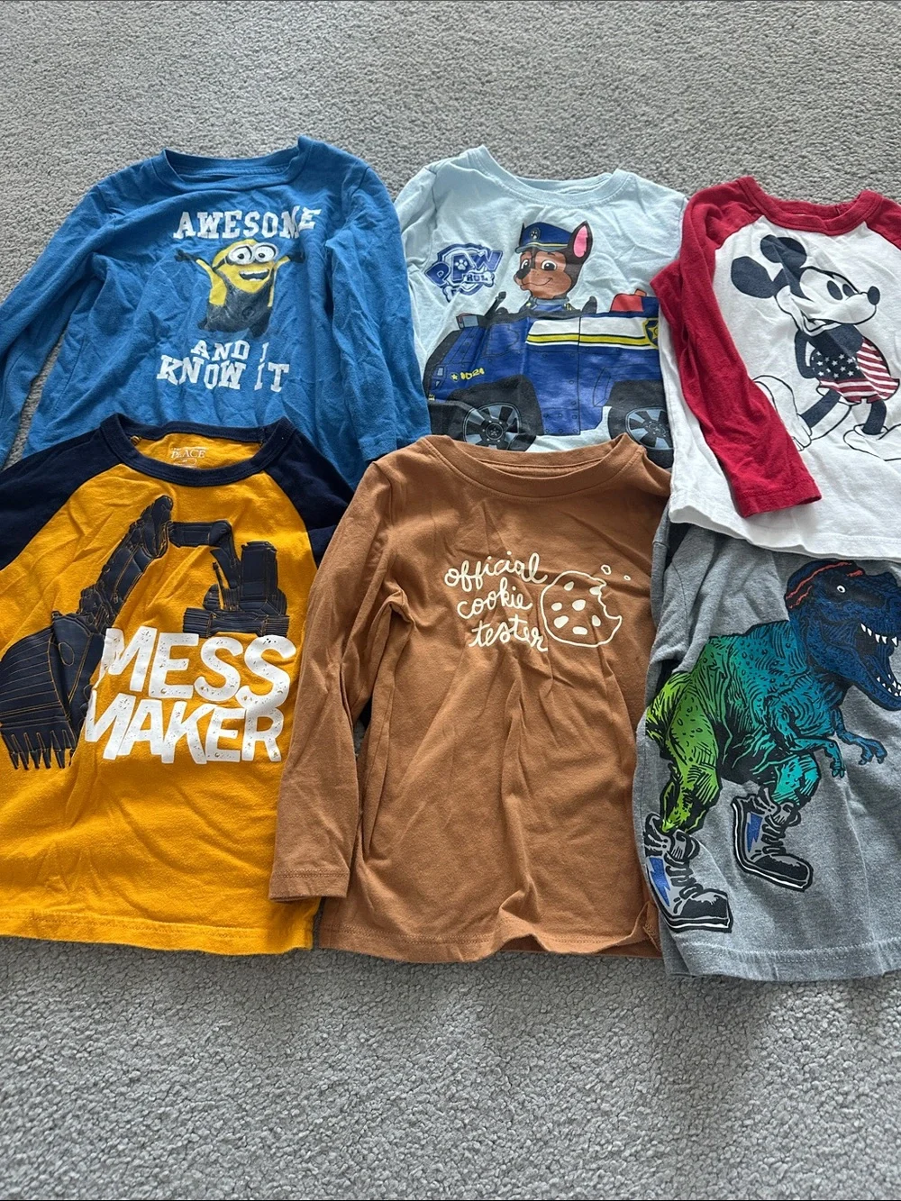 The Children's Place Brown 'Official Cookie Tester' Long-Sleeve Tee